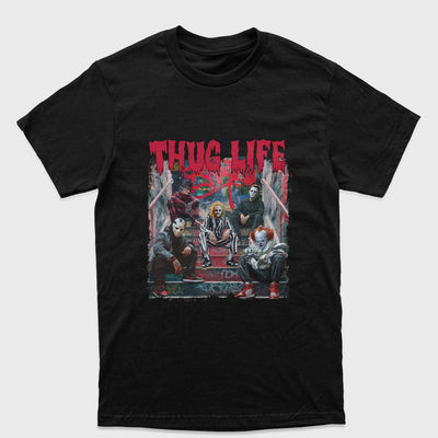 Camiseta Básica Unissex Beetlejuice Thug Life