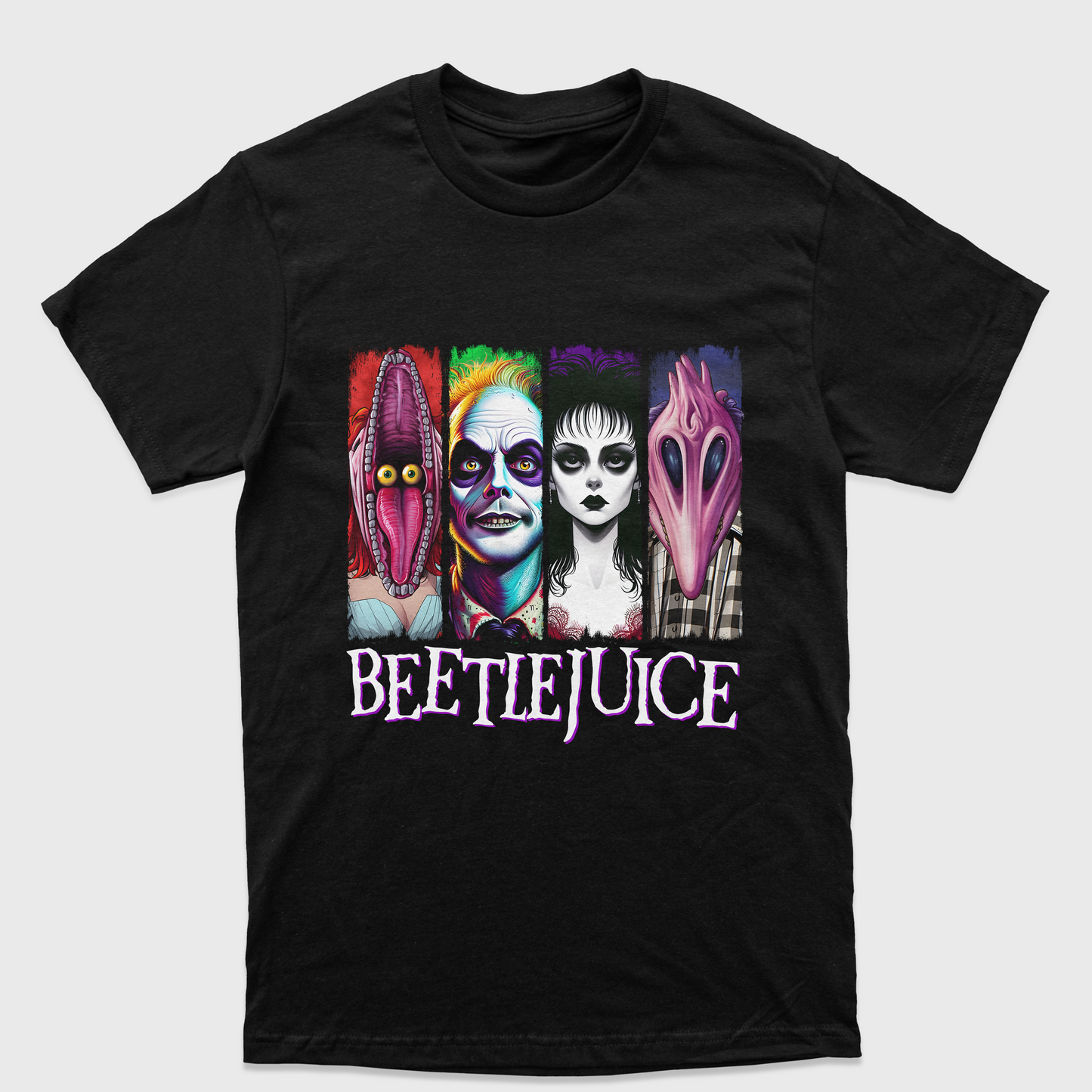 Camiseta Básica Unissex Movie Beetlejuice