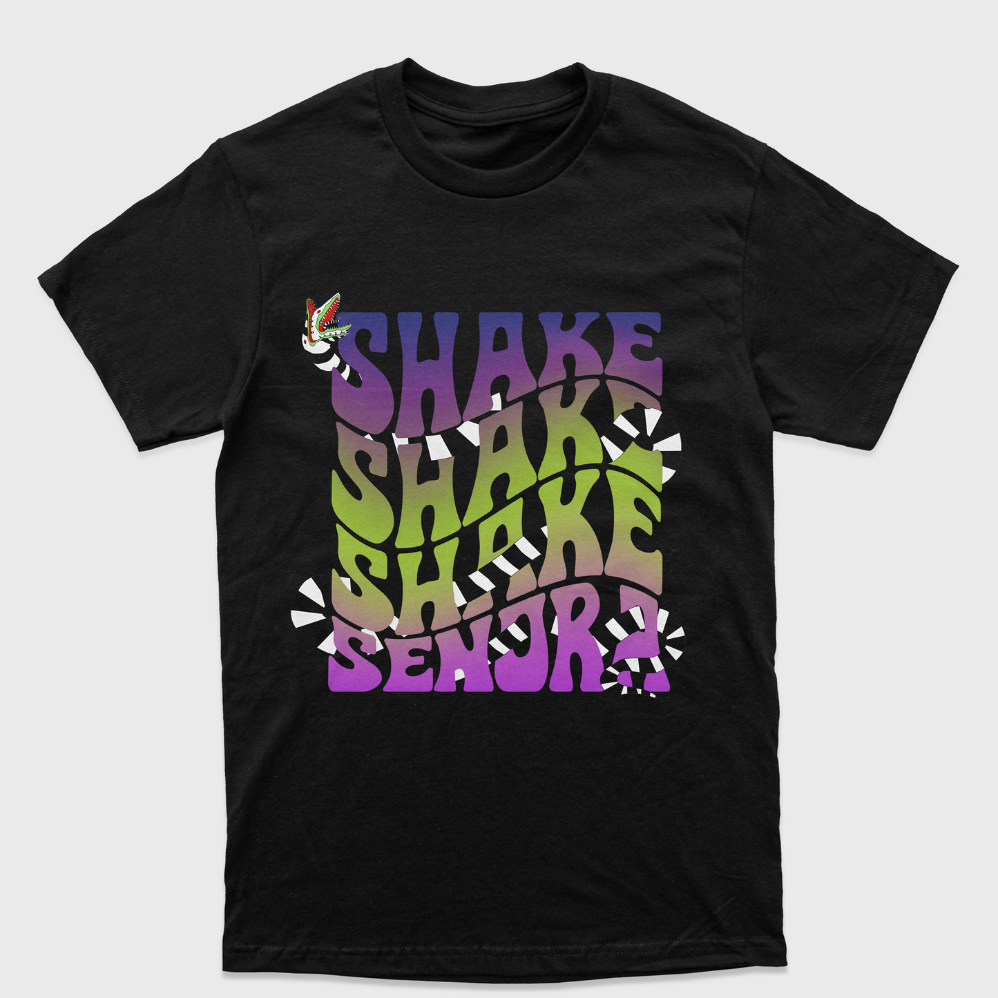 Camiseta Básica Unissex Shake Shake Beetlejuice