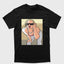 Camiseta Básica Unissex Grand Theft Auto Woman Logo-PRETO