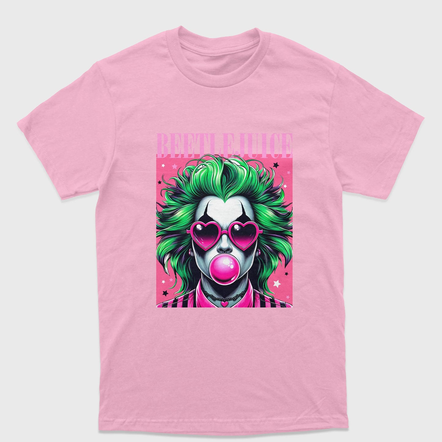 Camiseta Básica Unissex beetlejuice Fashion Movie