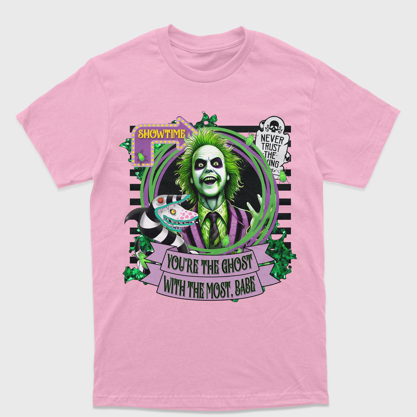 Camiseta Básica Unissex Beetlejuice You Are The Ghost