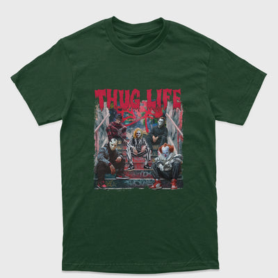 Camiseta Básica Unissex Beetlejuice Thug Life