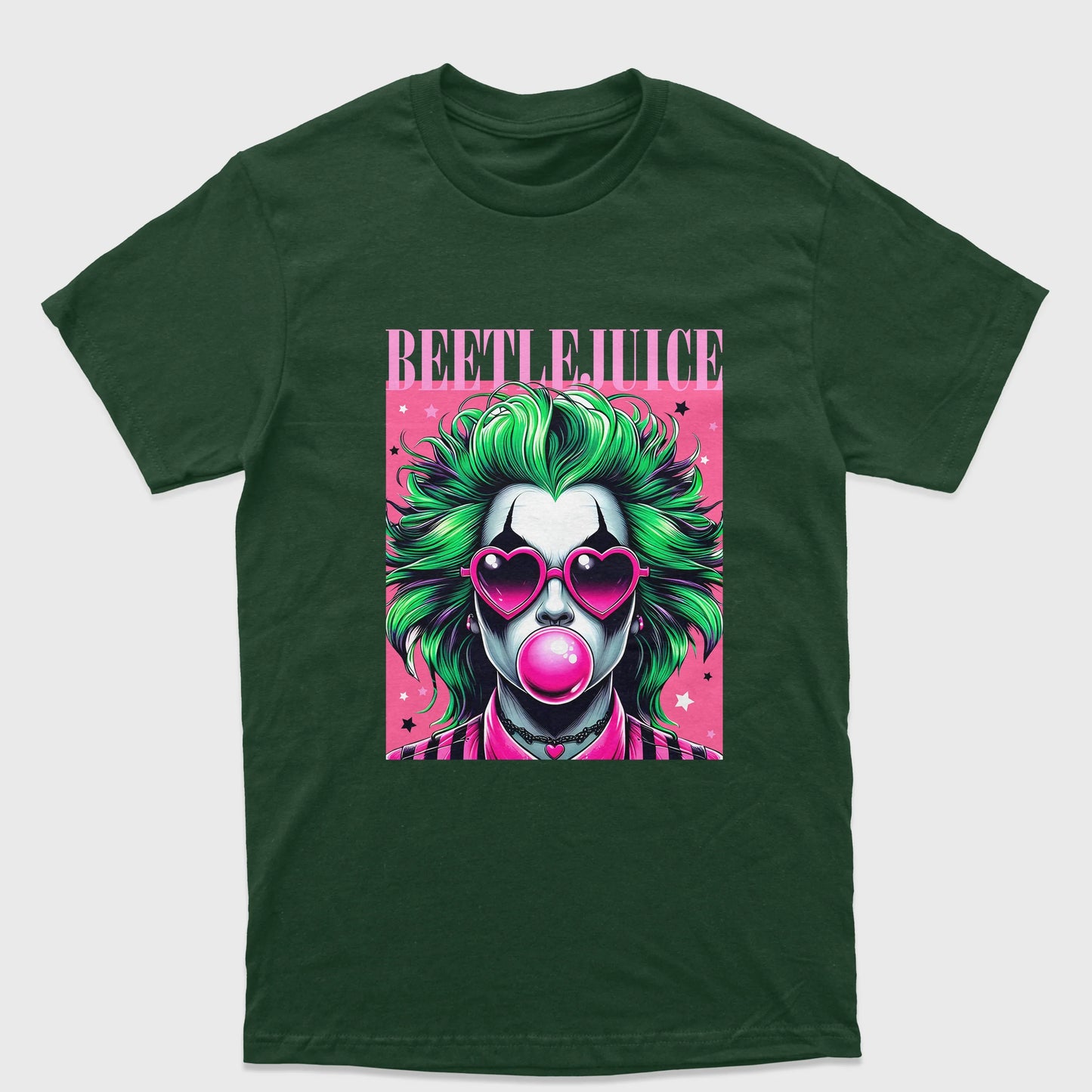Camiseta Básica Unissex beetlejuice Fashion Movie