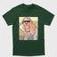 Camiseta Básica Unissex Grand Theft Auto Woman Logo-VERDE