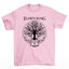 Camiseta Básica Térvore Elden Ring-rosa bebe
