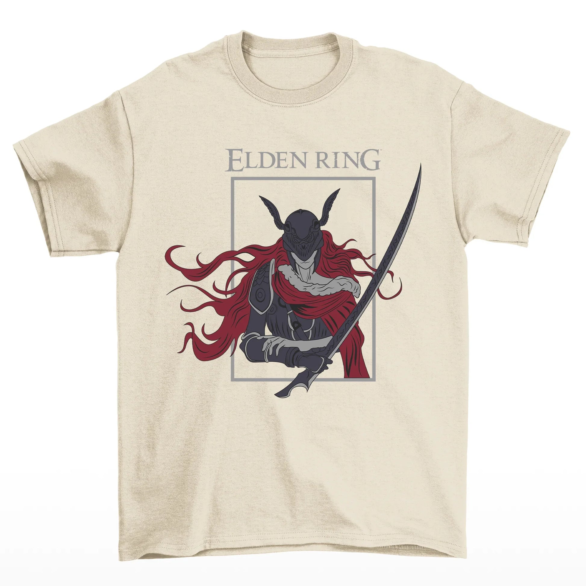 Camiseta Básica Malenia Blade of Miquella Elden Ring-pérola