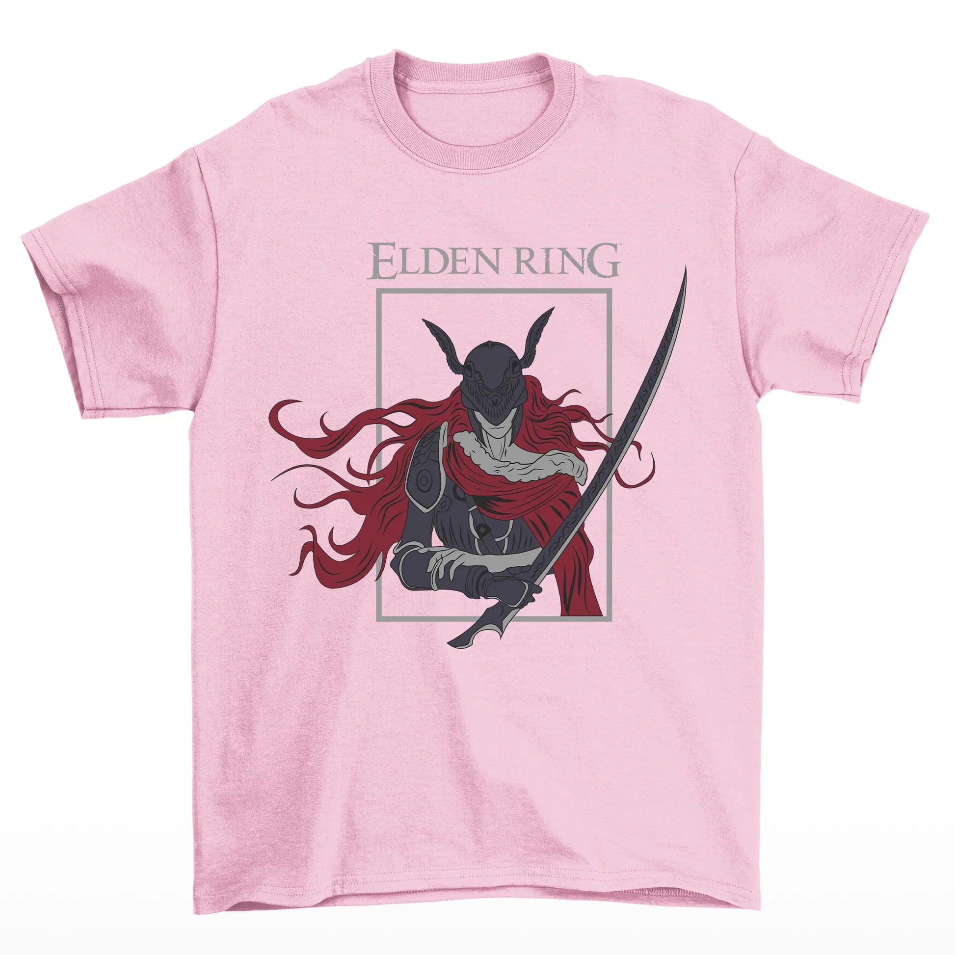 Camiseta Básica Malenia Blade of Miquella Elden Ring-rosa bebe