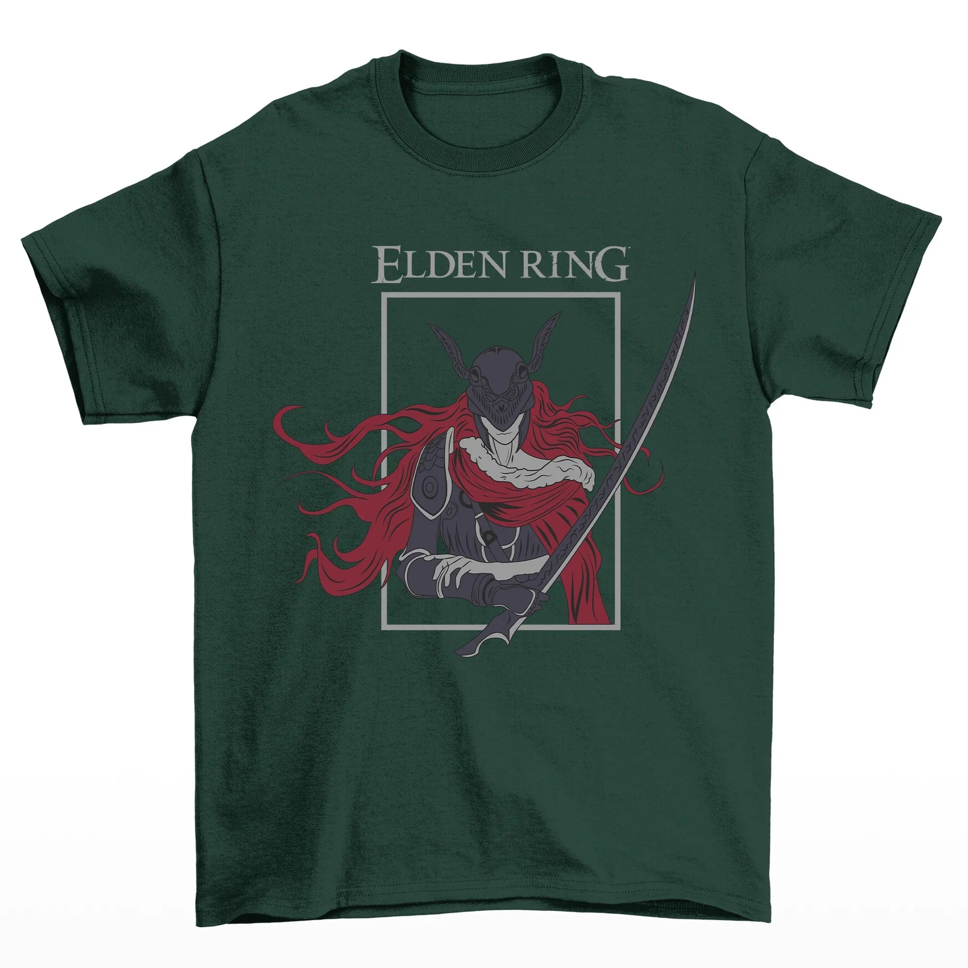 Camiseta Básica Malenia Blade of Miquella Elden Ring-verde