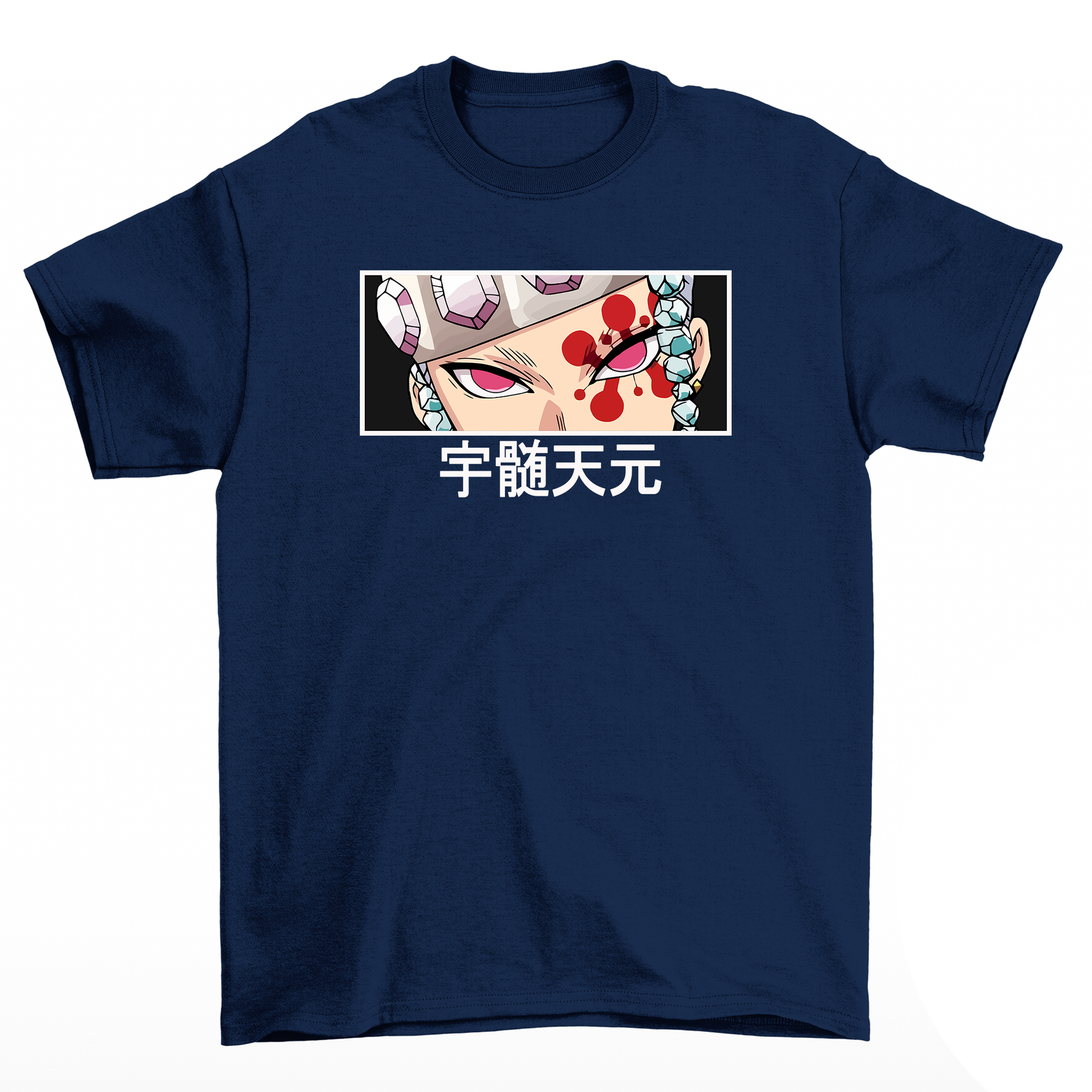 Camiseta Básica Uzui Hashira Kimetsu no Yaiba- AZUL-MARINHO