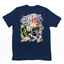 Camiseta Básica Uzui Hashira Kimetsu no Yaiba- AZUL-MARINHO