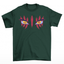 Camiseta Básica Akaza Lua Superior Demon Slayer- verde