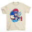Camiseta Básica Cyber Akaza Demon Slayer Art- PÉROLA