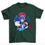 Camiseta Básica Cyber Akaza Demon Slayer Art- VERDE