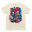 Camiseta Básica Cyber Akaza Demon Slayer Art- PÉROLA