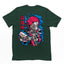 Camiseta Básica Cyber Akaza Demon Slayer Art-  VERDE