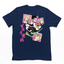 Camiseta Básica Kanroji Mitsuri Demon Slayer- AZUL-MARINHO