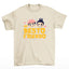 Camiseta Básica Pérola Chibi Yuji e Todo Jujutsu Kaisen Anime  My Besto Friendo