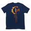 Camiseta Básica Rengoku Hashira Demon Slayer- AZUL-MARINHO