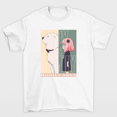 Camiseta Básica Unissex Anya X Lcon Spy X Family
