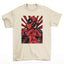 Camiseta Básica Deadpool Lovely Heart Pérola 