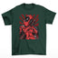 Camiseta Básica Deadpool Lovely Heart Verde