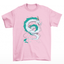 Camiseta Haku A Viagem De Chihiro-rosa bebe