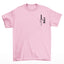Camiseta Básica Unissex Jujutsu Kaisen Toji Fushiguro- rosa bebe