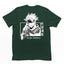 Camiseta Básica Gojou Satoru Anime Jujutsu Kaisen-verde