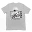 Camiseta Básica Gojou Satoru Anime Jujutsu Kaisen-cinza