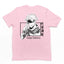 Camiseta Básica Gojou Satoru Anime Jujutsu Kaisen-rosa bebê