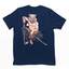 Camiseta Básica Unissex Inosuke Boar Demon Slayer- AZUL-MARINHO