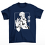 Camiseta Básica Unissex Ryomen Sukuna Domain Expansion- azul-marinho