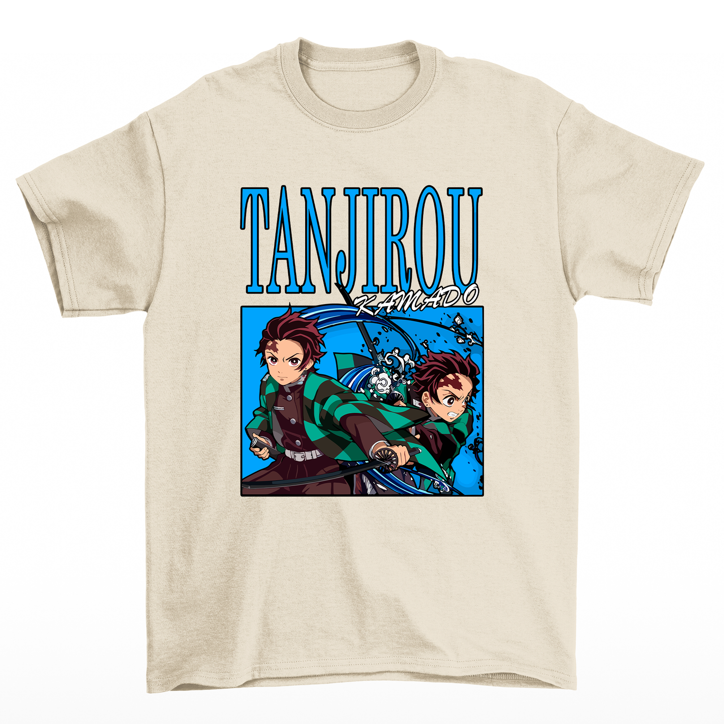 Camiseta Básica  pérola Tanjiro Kamado do anime  Demon Slayer