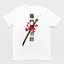 Camiseta Básica  branca Tanjiro Kamado do anime  Demon Slayer