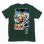 Camiseta Básica Unissex verde Thunder Breathing First Form Zenitsu Demon Slayer