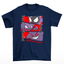 Camiseta Gengar Gastly Haunter Pokemon-azul-marinho