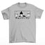 Camiseta Básica Unissex Trio Chainsaw Man Drink- Cinza