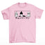 Camiseta Básica Unissex Trio Chainsaw Man Drink- Rosa Bebe