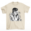 Camiseta Básica Unissex Tomie Junji Ito Flowers Terror-pérola