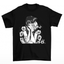 Camiseta Básica Unissex Tomie Junji Ito Flowers Terror-preto