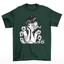 Camiseta Básica Unissex Tomie Junji Ito Flowers Terror-verde