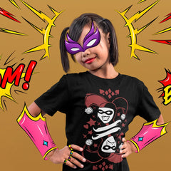 Camiseta Básica Arlequina Comics