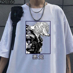 Camiseta Básica Unissex Tomura Shigaraki Boku No Hero Academia