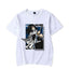 Camiseta Basica Branca Obanai Iguro Anime Demon Slayer