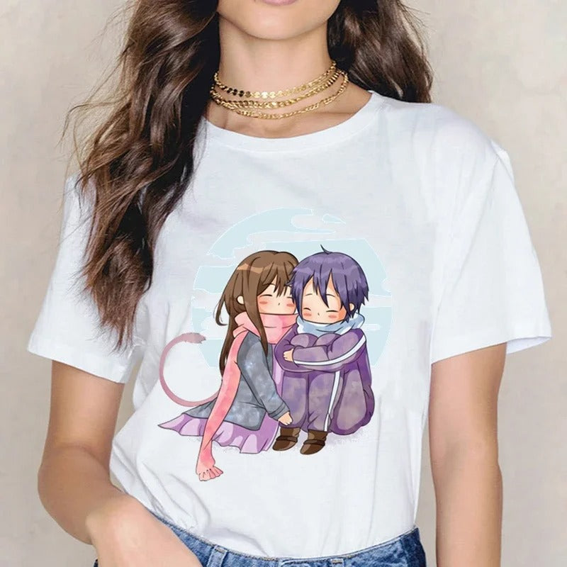 Camiseta Básica Hiyori Iki Got Yato anime Noragami 