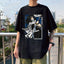 Camiseta Basica Preta1 Obanai Iguro Anime Demon Slayer