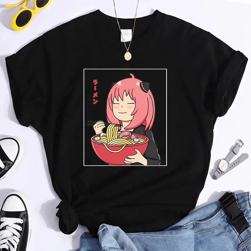 Camiseta Básica  Anya Anime Spy X Family