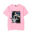 Camiseta Basica Rosa bebe Obanai Iguro Anime Demon Slayer