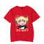 Camiseta Básica Vermelha Toga Himiko do anime My Hero Academia